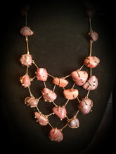 Load image into Gallery viewer, Red Jasper &amp; Copper Metal Neck Piece
