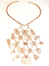 Load image into Gallery viewer, Multi-Stone Agate &amp; Copper Metal Neck Piece
